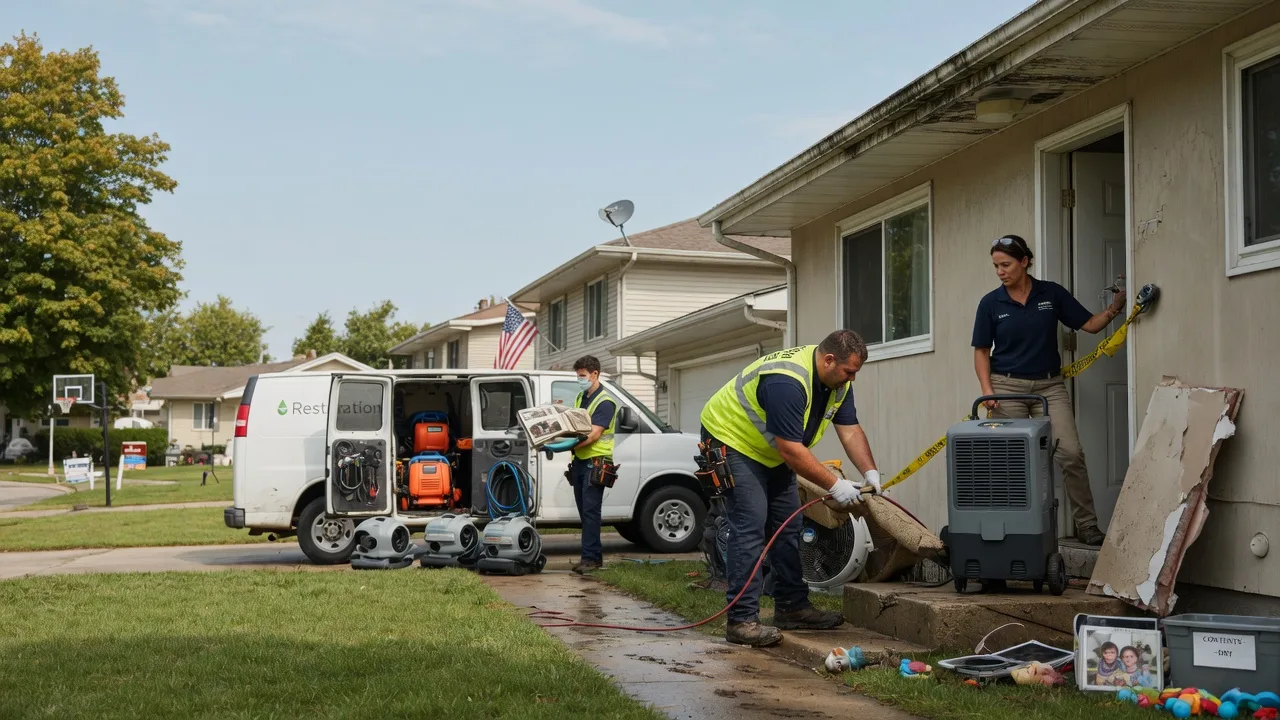 Water Damage Restoration in Waterflow, NM near me
